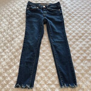 Kids Joe’s jeans raw hem